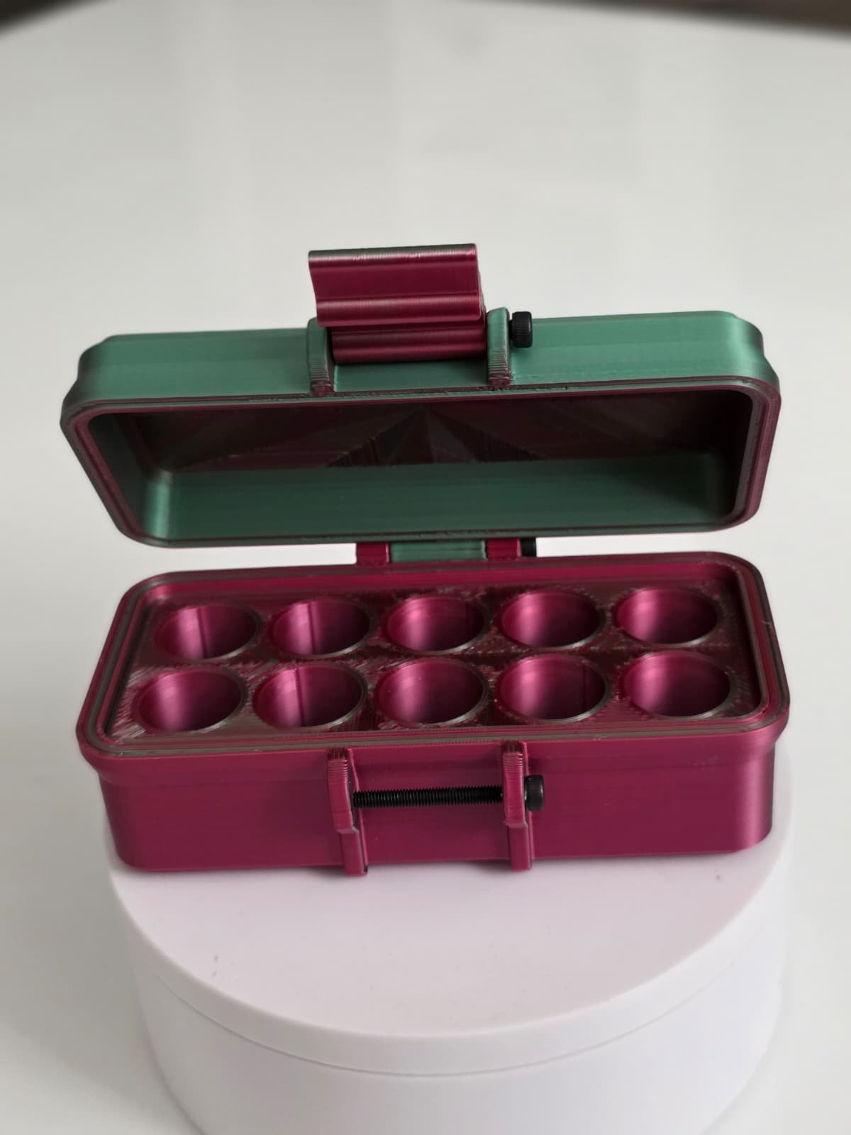 case-for-3ml-vial-10x-3ml-green-red