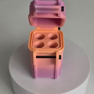 Case for 3ML Pen Cartridge ” 4 X 3ml “ Multi color